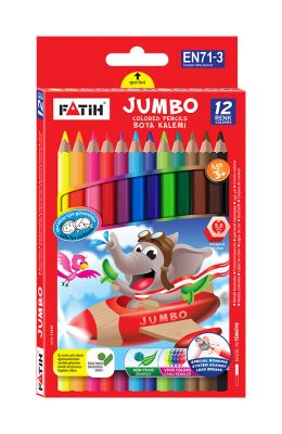 Fatih Kuruboya Jumbo 12 Renk Tam Boy
