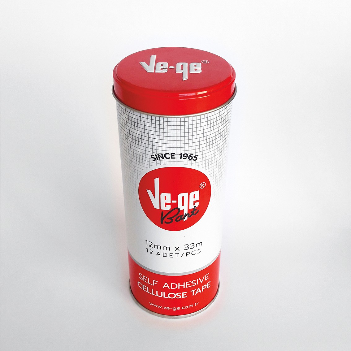 VEGE BANT 12 mm X 33 m. SELEFON TENEKE KUTU