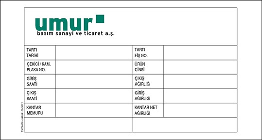 UMUR KANTAR FİŞİ 6*17 2N 1000 Lİ
