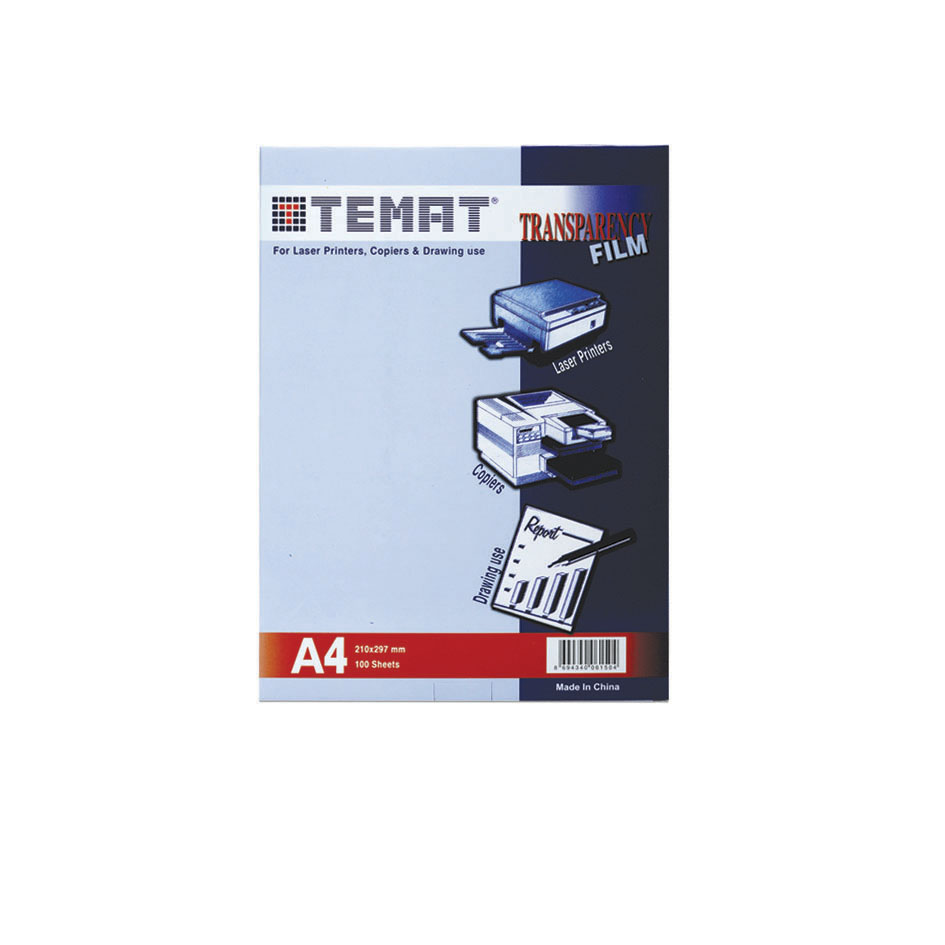 TEMAT A4 ASETAT ŞEFFAF
