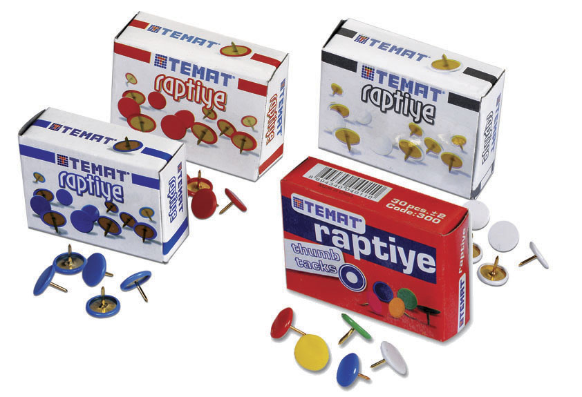 TEMAT 300 RENKLİ RAPTİYE KARIŞIK KUTU