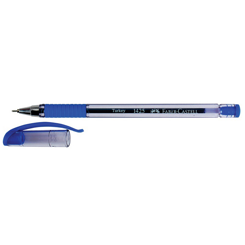 Faber Castell 1425 İğne Uç Tükenmez , Mavi 50 li K