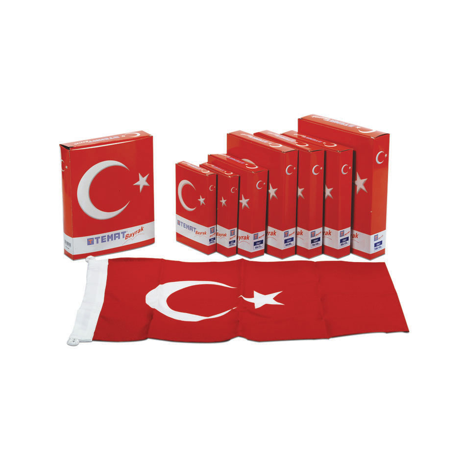 TEMAT 80X120 CM TÜRK BAYRAĞI 