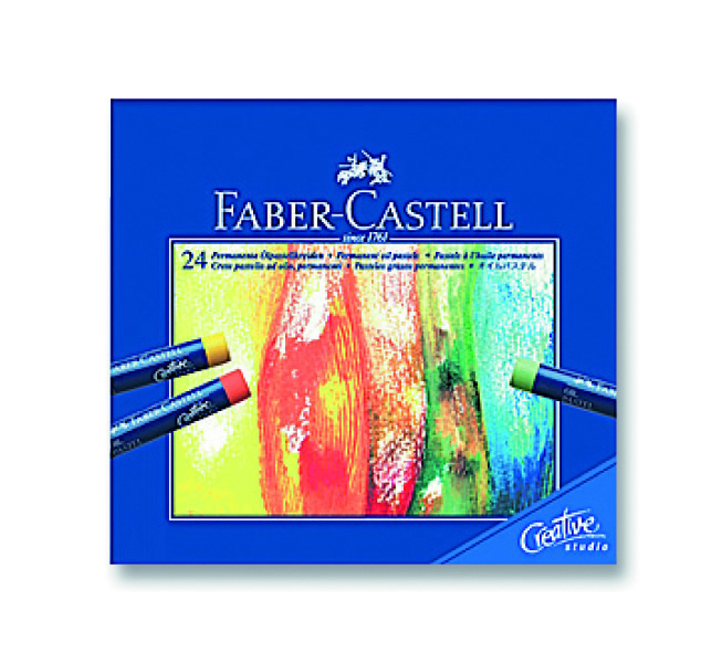 Creative Studio Yağlı Pastel Boya, 24 Renk YENİ