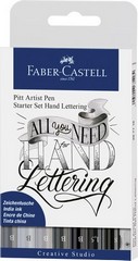 Faber Castell Pitt Artist Pen Kaligrafi Seti8li YE