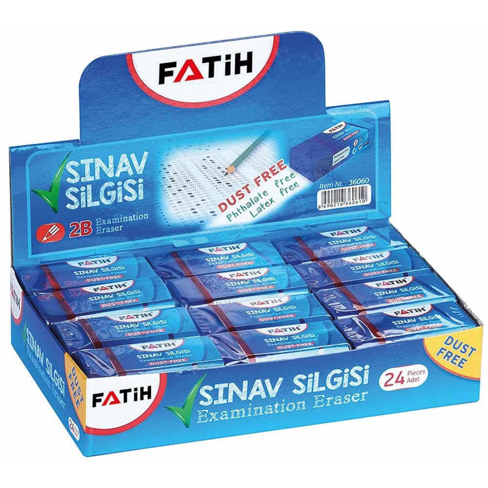 Fatih FS24/M Mavi Sınav Silgisi