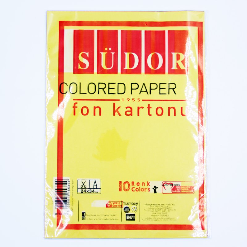 SÜDOR Südor Fon Kartonu 25x35 10 lu 100 g