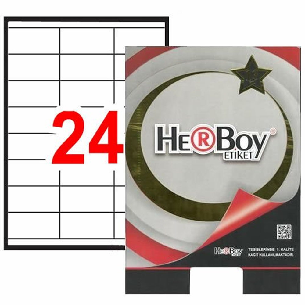 HERBOY LASER ETİKET HB-1324 70X35 mm