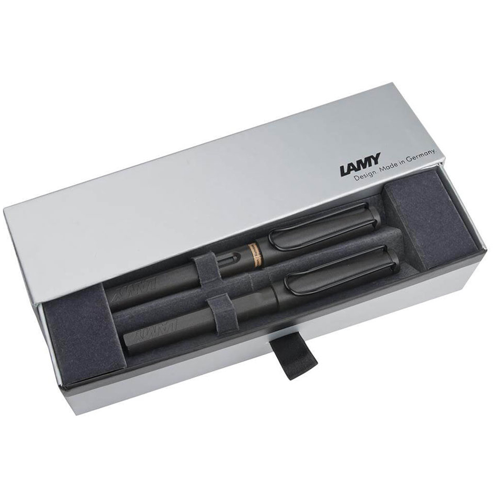 LAMY SAFARI DOLMA&ROLLER KALEM SETI MAT SIYAH