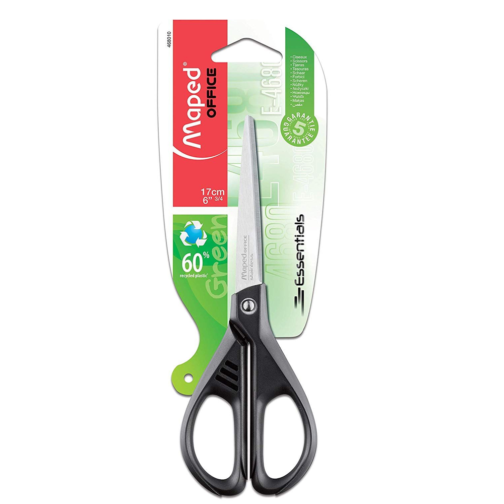 17 CM ESSENTIALS GREEN Asimetrik Makas