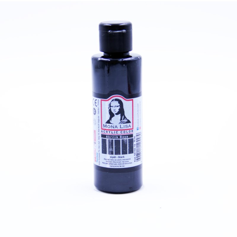 SÜDOR Akrilik Boya 70 ml Siyah