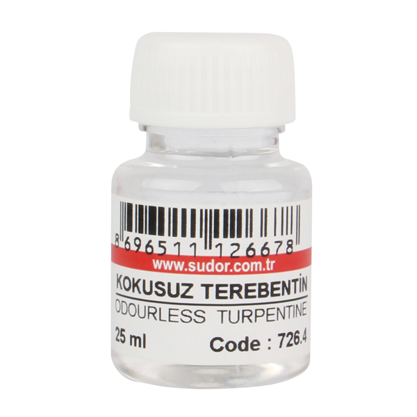 SÜDOR Kokusuz Terebentin Şişe 25 ml
