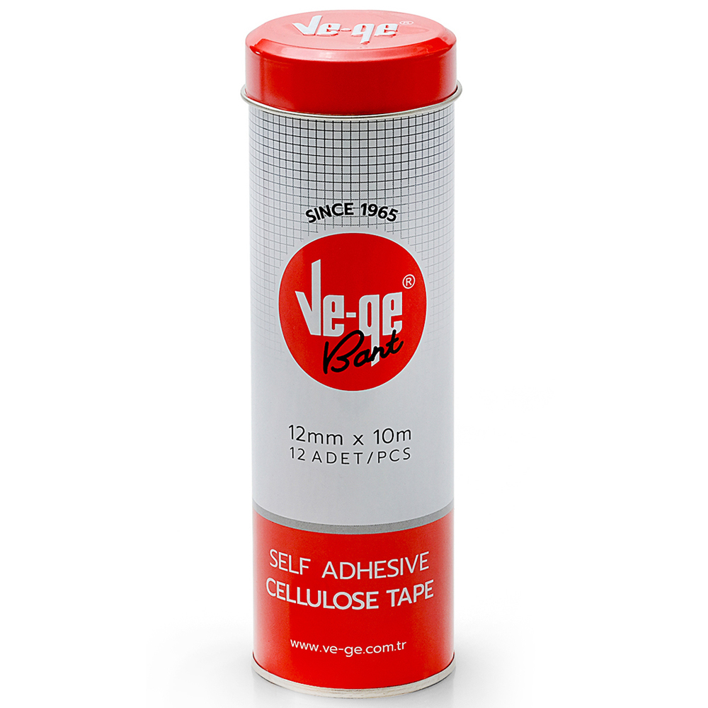 VEGE BANT 12 mm X 10 m. SELEFON TENEKE KUTU        