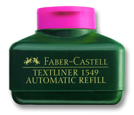 Faber Castell Fosforlu Mürekkebi, Pembe