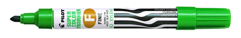 PILOT Permanent Marker Yuvarlak - Yeşil