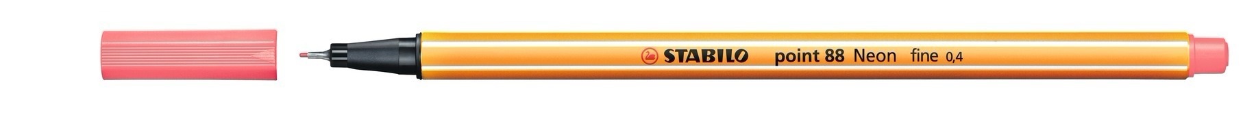 STABILO point 88 - Floresan Kırmızı