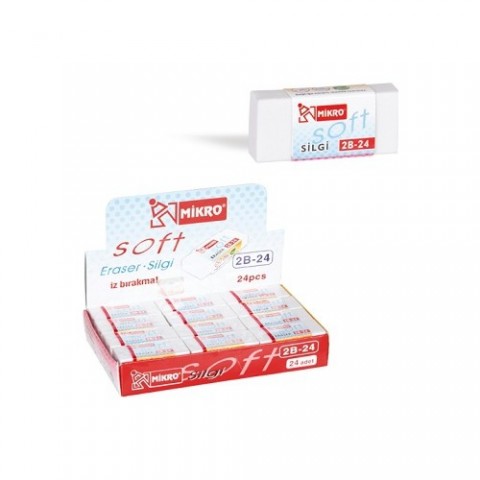 MİKRO 2B-24SP (SUPER) SOFT SİLGİ