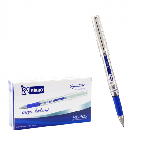MİKRO MK-8526 İMZA KALEMİ MAVİ